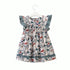 Summer New Girl Floral Fly Sleeve Dress Girl Comfortable Cotton Dress