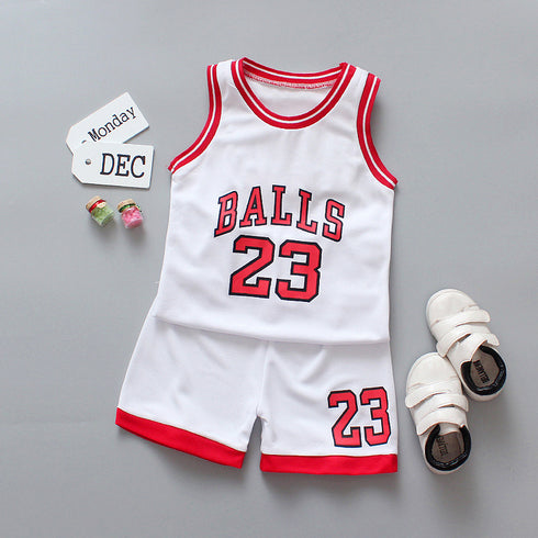 Summer Children's Basketball Suit