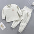 Baby's Three-Layer Cotton Underwear Set Thickened Autumn Jacks Thermal Underwear Set