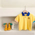 Summer Children's Contrast POLO Shirt