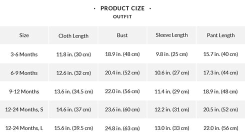 Baby Clothing Fall/Winter Warm Set