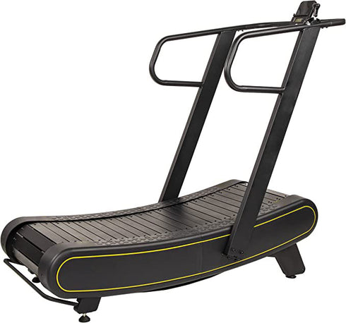 Sprint Demon SF-S2 Sprint Demon - Motorless Curved Sprint Treadmill with Adjustable Levels of Resistance - Drastically Increases Intensity of Running and Walking,Black