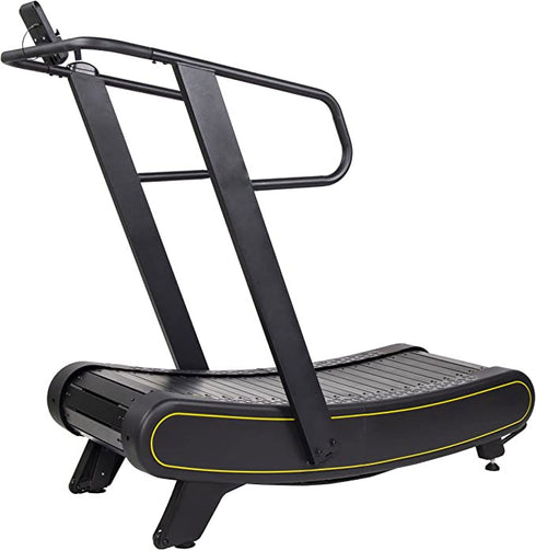 Sprint Demon SF-S2 Sprint Demon - Motorless Curved Sprint Treadmill with Adjustable Levels of Resistance - Drastically Increases Intensity of Running and Walking,Black