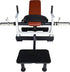 Hip Thrust Glute Bridge Plate-Loaded Hip Thrust Machine for Butt Shaping and Building Glute Muscles, Red, White, Black