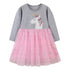 Autumn New Girl Dress European And American Style Baby Gauze Princess Dress
