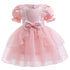 Girls' Dress Summer Children's New Princess Dress Mesh Paggy Dress
