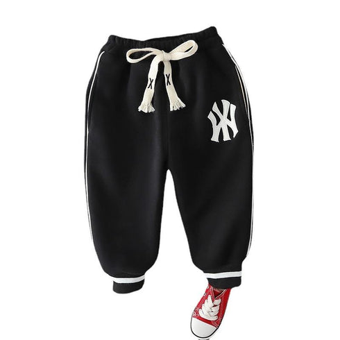Children's Autumn/Winter Warm Sports Pants