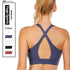 Zipper Sports Bra Running Shockproof Fitness Underwear Women's Beautiful Back Breathable Bra
