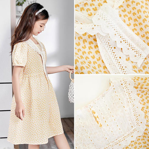 Academic Navy-Collar Princess Dress