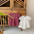Summer Lace Bubble Short Sleeve Baby Ha Skirt Jumpsuit Climbing Clothing