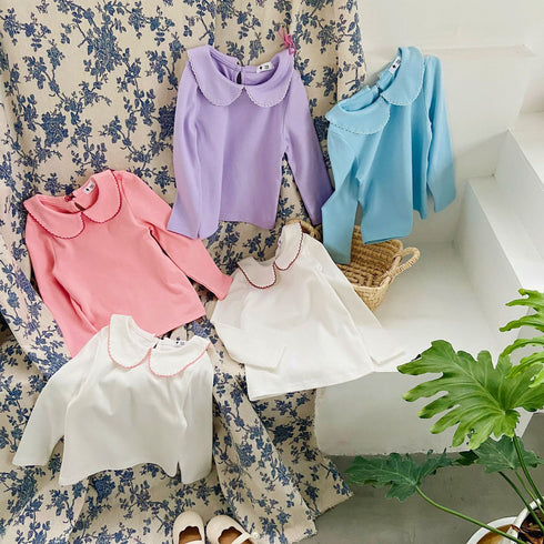 Girl's Long Sleeve Backing Shirt