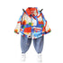 Spring and Autumn Boys Shirt Long Sleeve Set Two-Piece Set