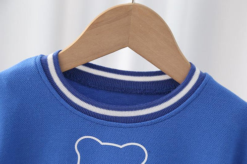 Boys spring and autumn suit two-piece set