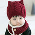 Baby Fall/Winter Warm Hat Circumference 17.3-20.5 inch. (44-52 cm)