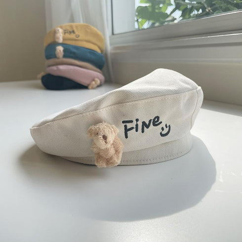 Autumn and winter cartoon cute baby beret 18.8-20.8 inches