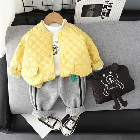 Spring and Autumn Boys Three-Piece Set