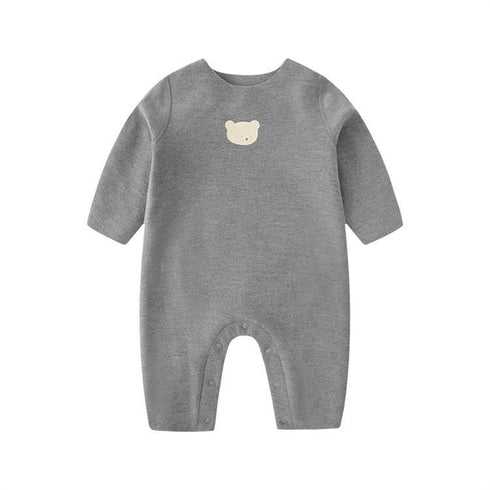 Double-sided German velvet baby one-piece Harbin clothes close-fitting bottoming shirt