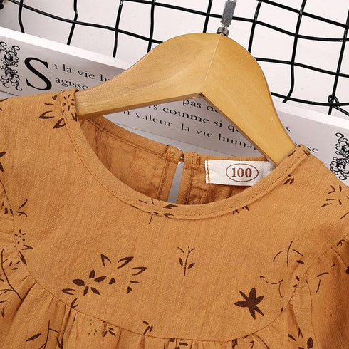 Spring and Autumn Girl Dress