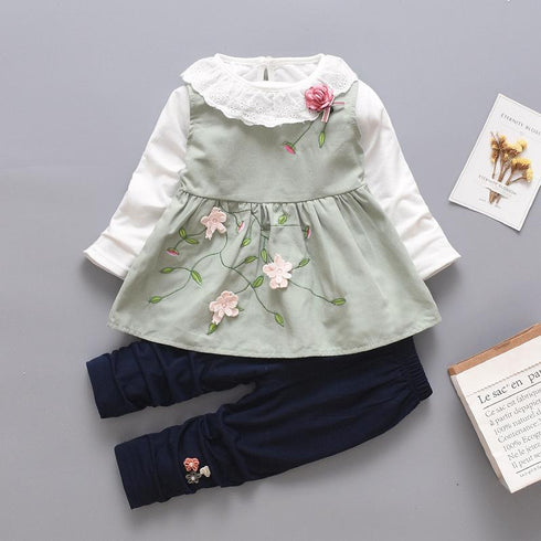 Girl's Foreign-style Suit