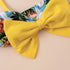 Summer Girl's Pineapple Swimsuit Set of Three