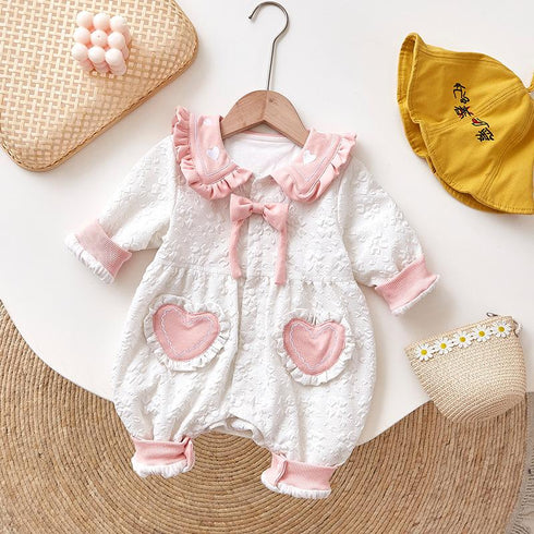 Baby Girl Autumn Jumpsuit Baby Princess Dress Ha