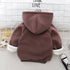 Autumn and winter boys plus velvet padded sweater coat