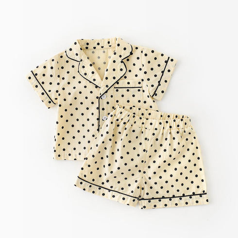 Summer Short Sleeve Shorts Home Clothes