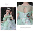 Girl's Princess Dress Green Pengpeng Fairy Dress Catwalk Dress Flower Girl Dress