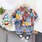 Boys spring and autumn suit two-piece set