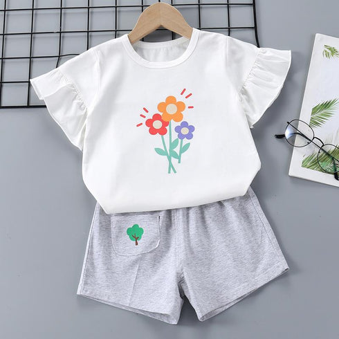 Summer Girl's Flower Set