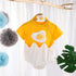 Summer jumpsuit climbing suit egg yolk fart suit