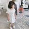 Girls' Dress 2022 Summer New Girls' Academic Skirt Cotton Princess Skirt