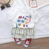 Cartoon Alphabet Children's Summer Suit Two Piece Set