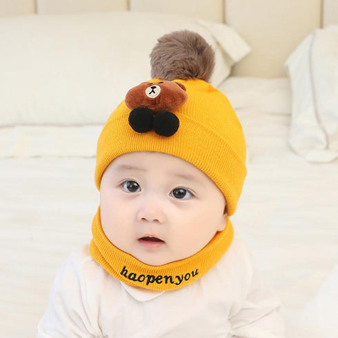 Baby hat warm in autumn and winter Circumference 13.4-16.5 inch(34-42cm)