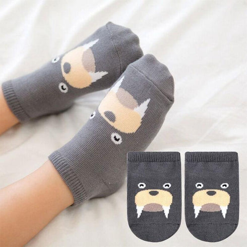 Baby cartoon cotton socks