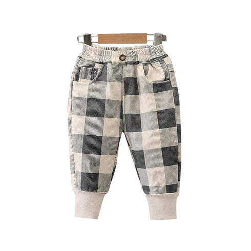 Children's Cashmere Pants Warm Cotton Pants for Autumn and Winter