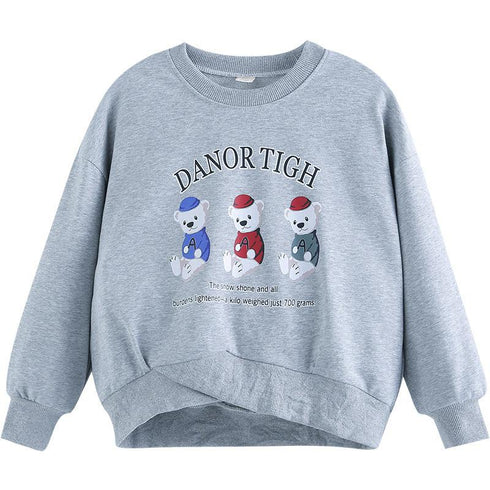 Three Cubs Dress Casual Foreign-style Top