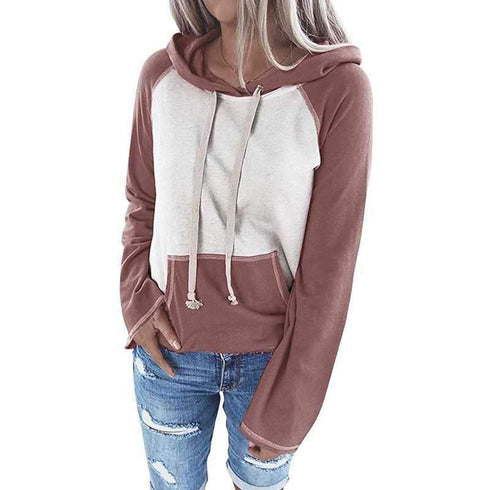 Hooded Turtleneck Casual Wear