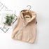 Children's Vest Hooded Cashmere Top