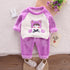 Autumn and winter children flannel pajamas