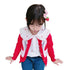 Korean children's shirt spring and autumn long sleeve white jacket