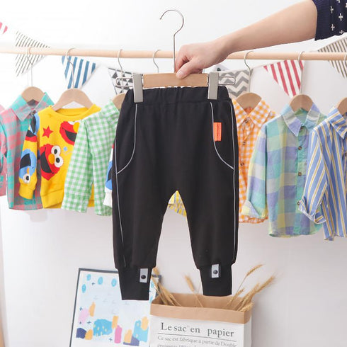 Children's Spring and Autumn Long Sleeve Sweater Set of Three