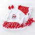 Christmas Baby Suit Long Sleeve Hardy Dress Festival Dress