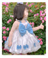 Girl's Bow Strap Dress Summer Girl's Summer Dress Paggy Princess Dress