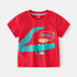 Summer Boys Crocodile Print Short Sleeve