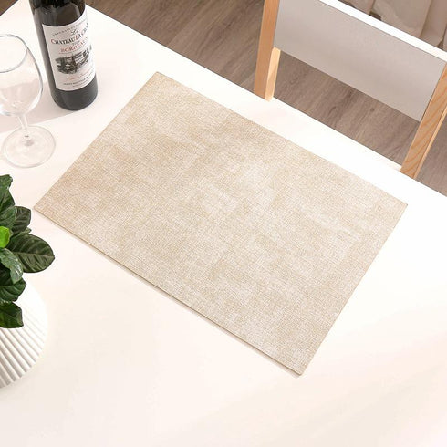 Rectangular Heat Insulation Table Mat Restaurant Hotel Western Mat Waterproof Plate Mat
