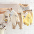 Winter children's velvet suit set of three