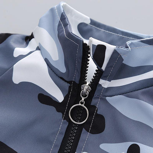 Spring and Autumn Boys Coat Pants Set