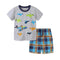 Summer Boys Airplane Short Sleeve Set