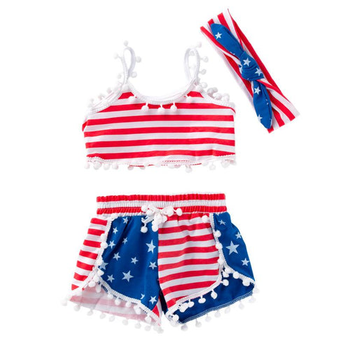 Summer Baby Girl Beach Suit